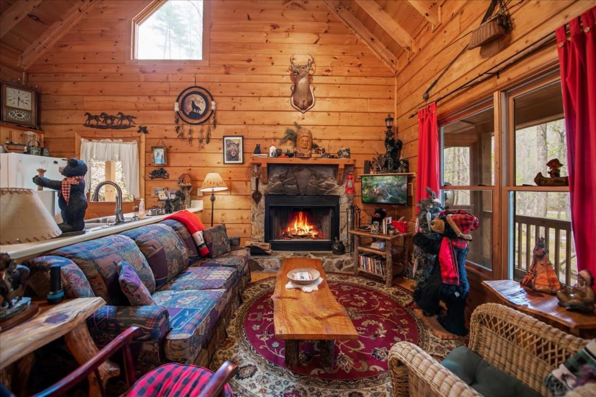 Cozy Cabin Beside Briar Creek, Fire Pit, Wifi Villa Ellijay Eksteriør billede